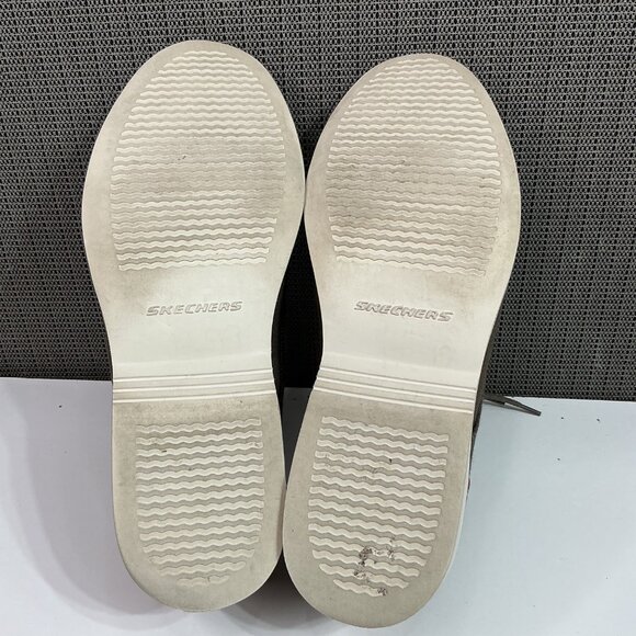 SKECHERS, Men's Size 8.5 Parton-Wilcon Canvas Oxford Tan And Brown Shoe - Picture 7 of 8